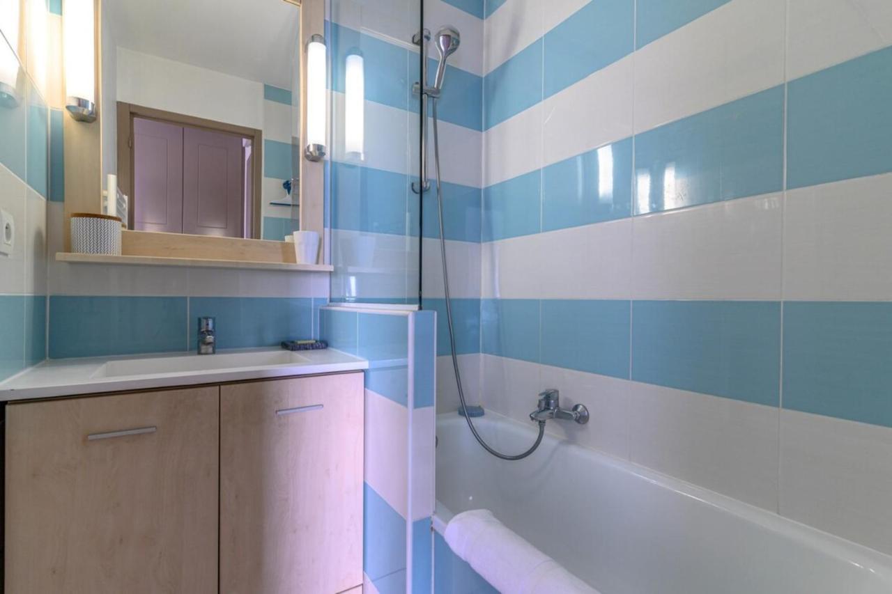 Air-Conditioned Apartment With Sea View Furnished Terrace & Parking Кап д'Аил Екстериор снимка